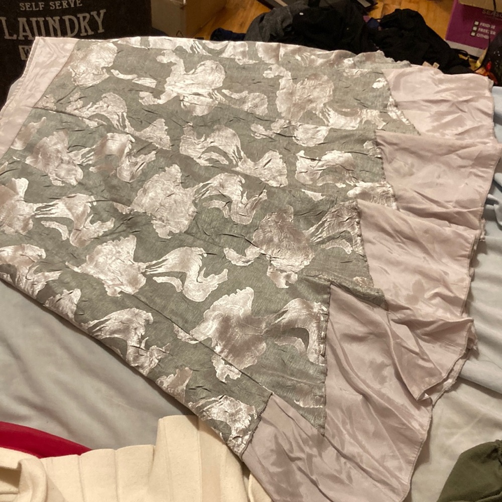 Gorgeous silver skirt